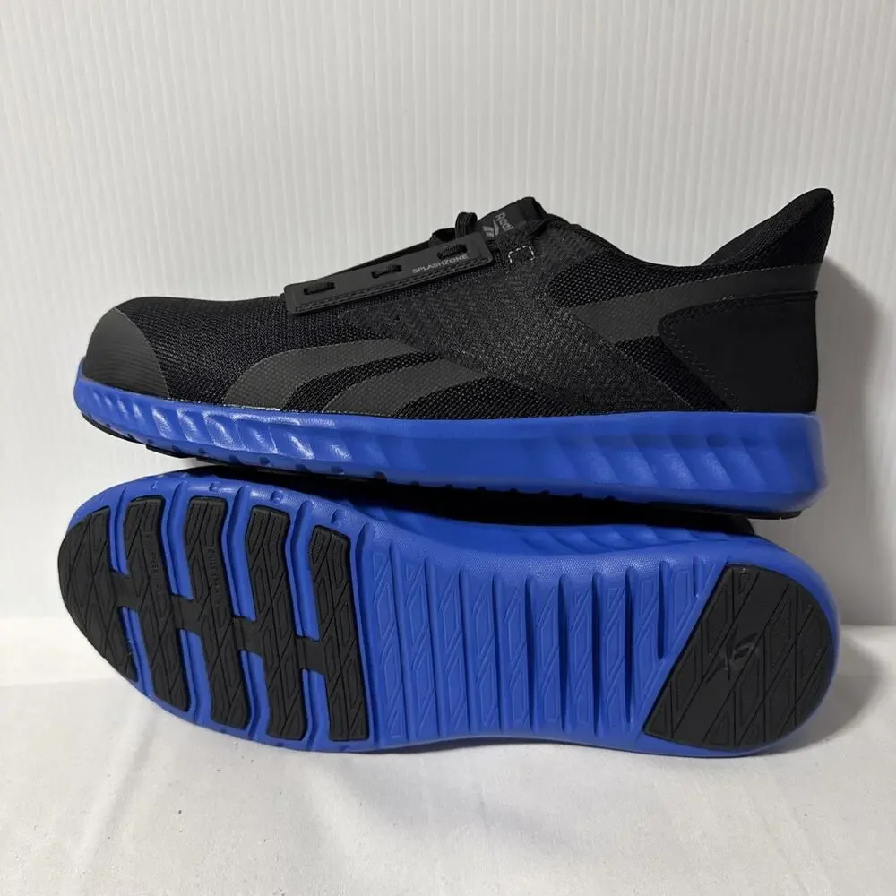 Reebok Day One Safety Sublite Legend EH Comp Toe Black/Blue Mens 12 Wide
